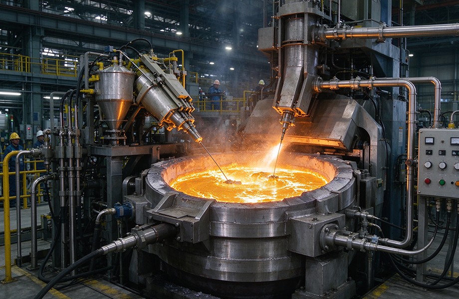 Special steel refining