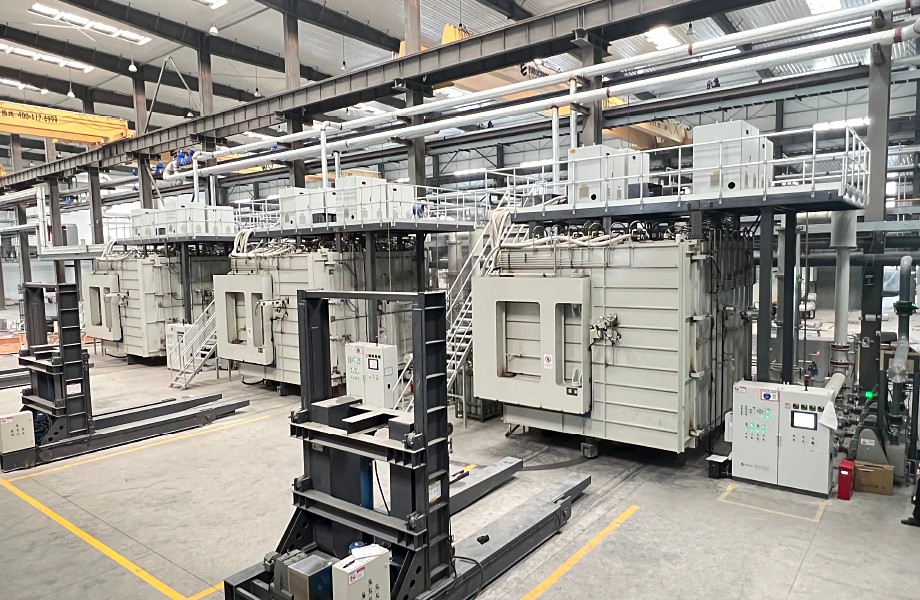 Industrial melting temperature control