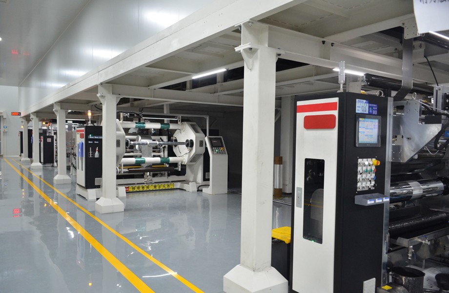 Aluminum foil production line